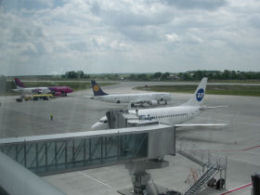 New terminal building, Lviv Airport, Ukraine